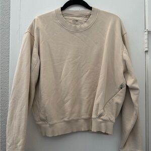 Outer Women's Cream Crew Neck Sweater